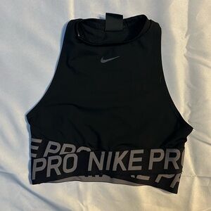 Nike Black Crop Top
